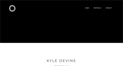 Desktop Screenshot of kyledevine.com